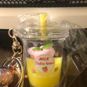 Boba keychain